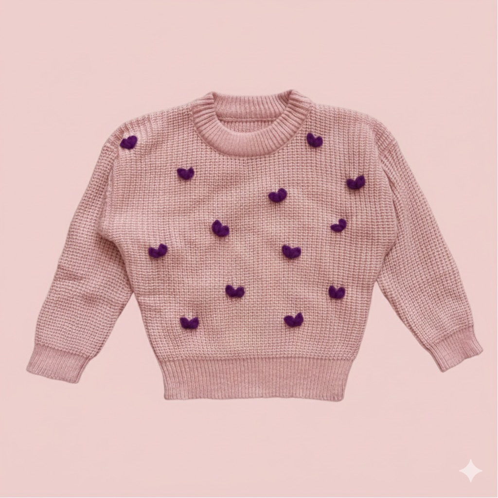 Bluna Love Sweater | Sweater Rajut | Knit Sweater