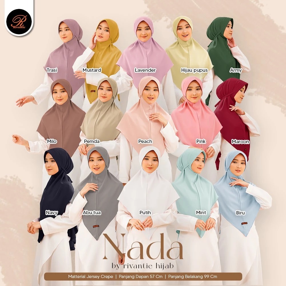 RIVANTIE HIJAB NADA - HIJAB INSTAN