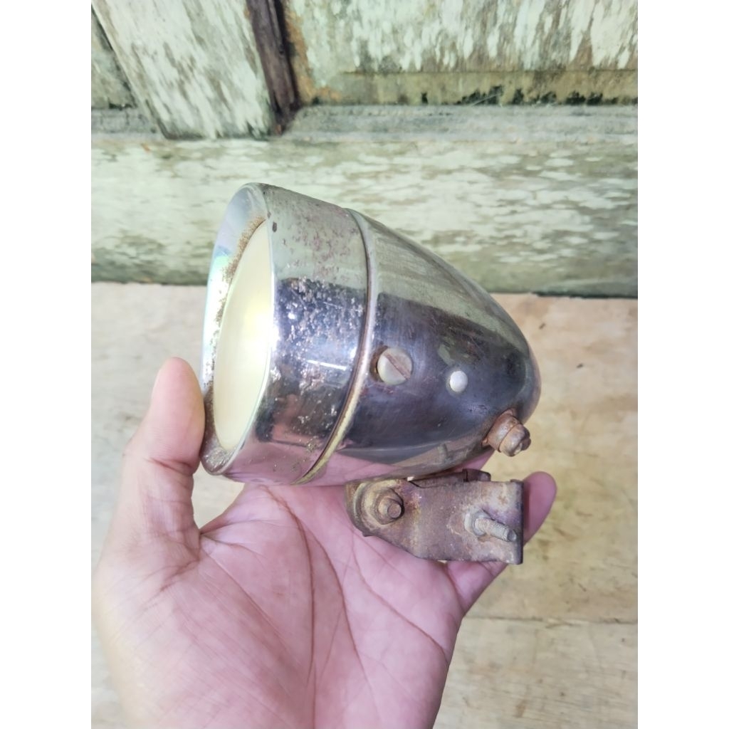 LAMPU DEPAN SEPEDA ONTHEL MERK ELEPHANT