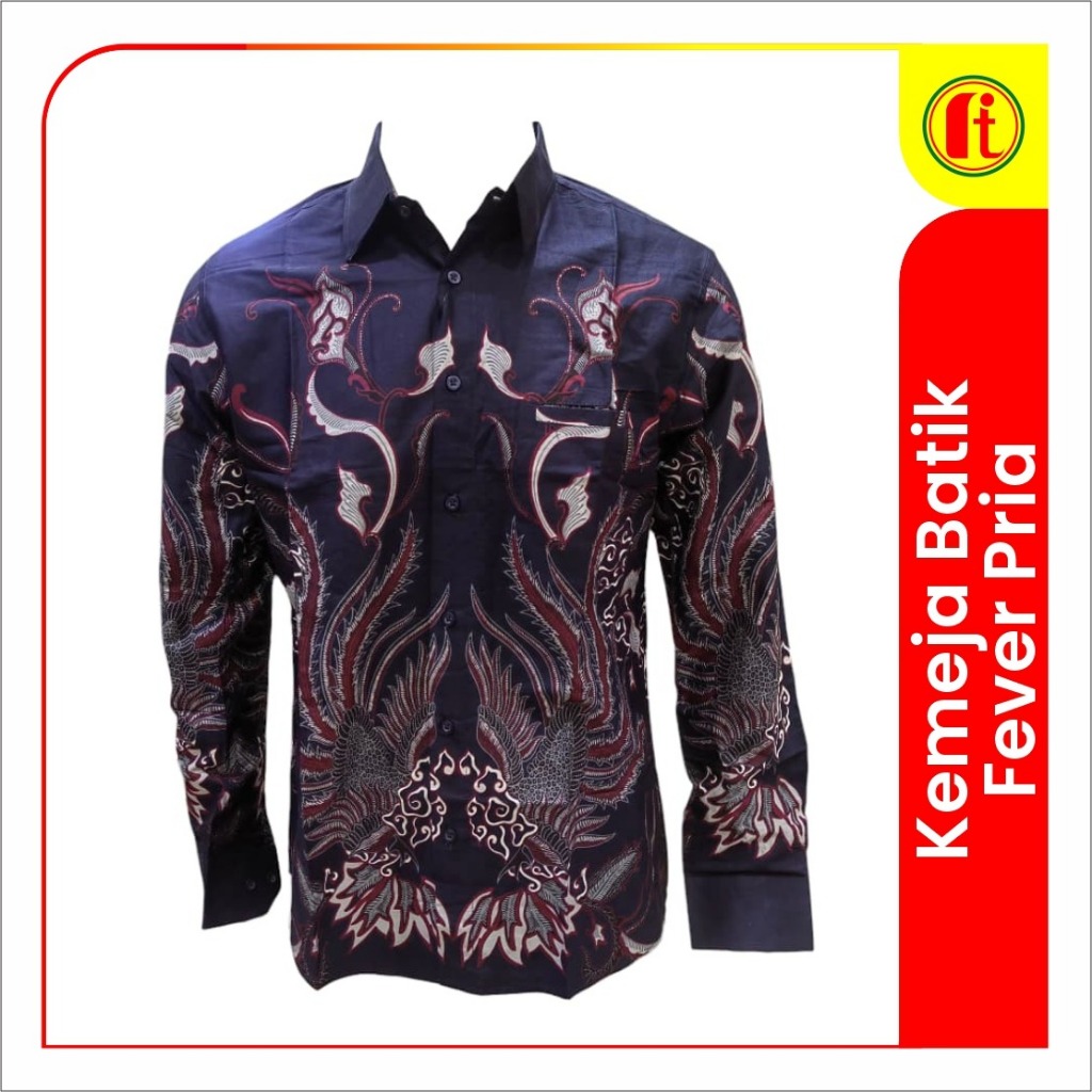 Kemeja Batik Fever Pria Dewasa - RITA
