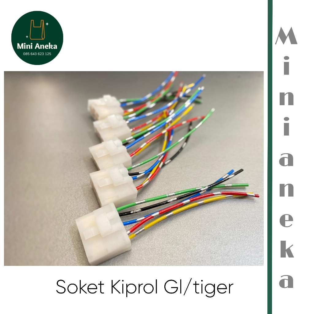 Soket Kiprok Regulator Honda GL Tiger Megapro | Soket Kabel Kiprok Motor