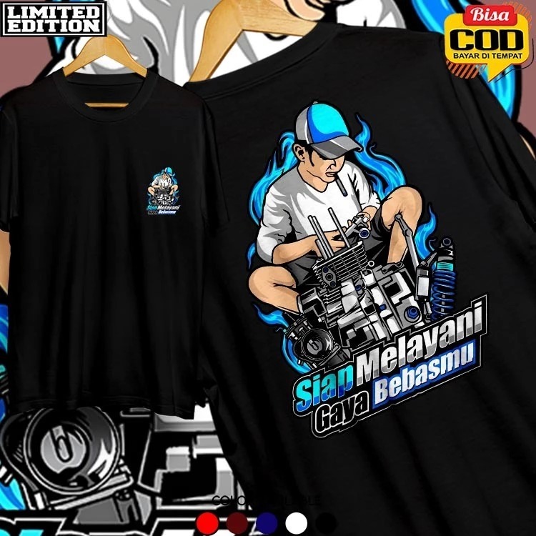 KAOS MEKANIK ROSOK JAPAN  KAOS DISTRO MEKANIK ROSOK JAPAN PRIA WANITA