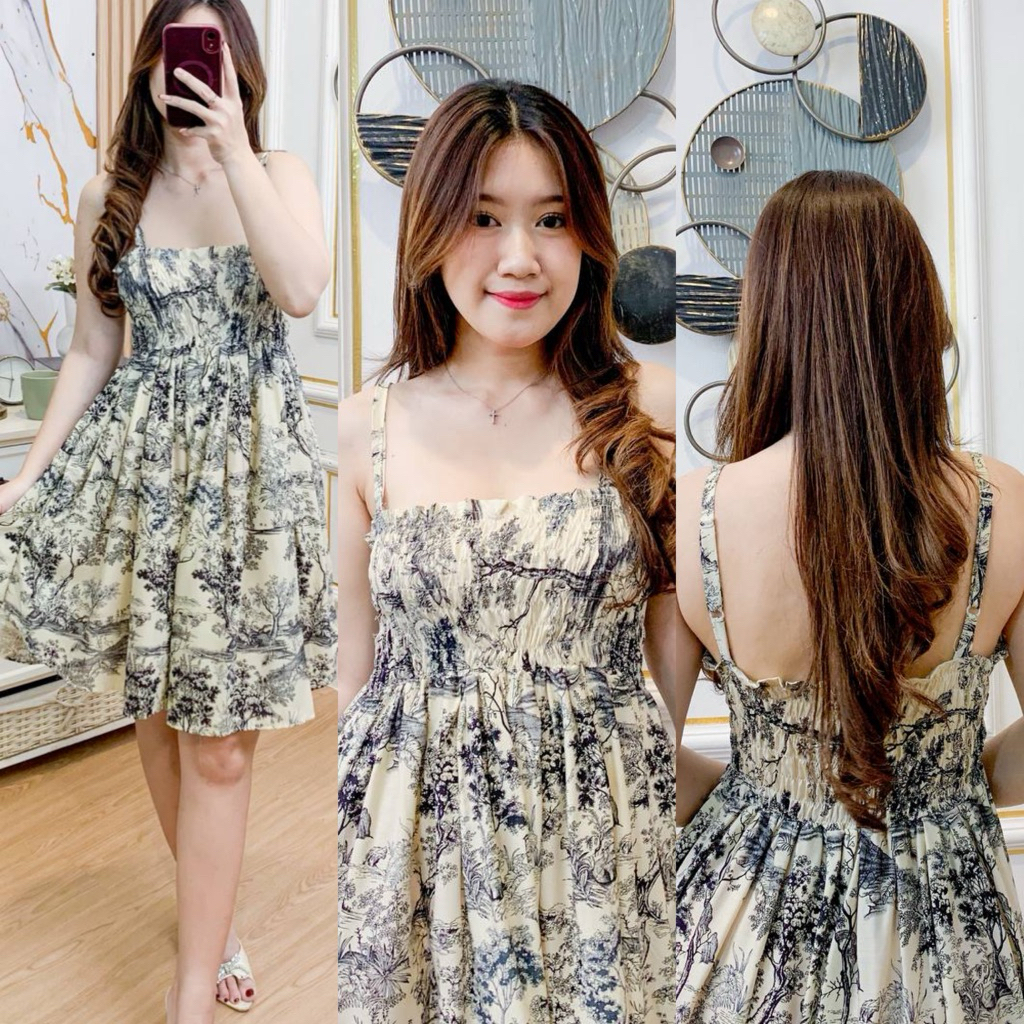 Daster Bali Lexie Daster//Dress  Model Karut Kekinian Rayon Bali