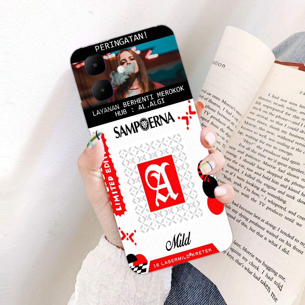 Softcase Untuk Infinix Smart 10 - Softcase Gambar Fashion Printing { Rokok Limited Edition Terbaru }