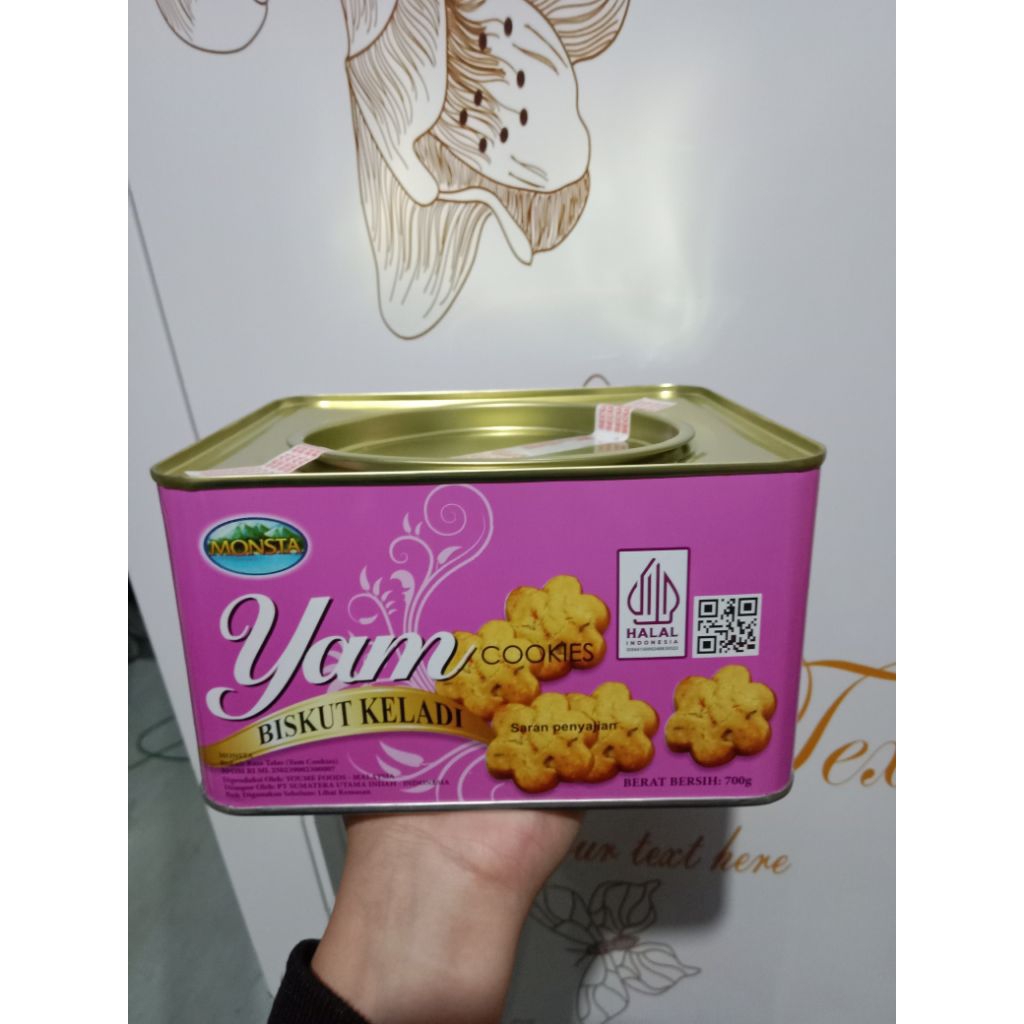 Biskuit Keladi Yam cookies