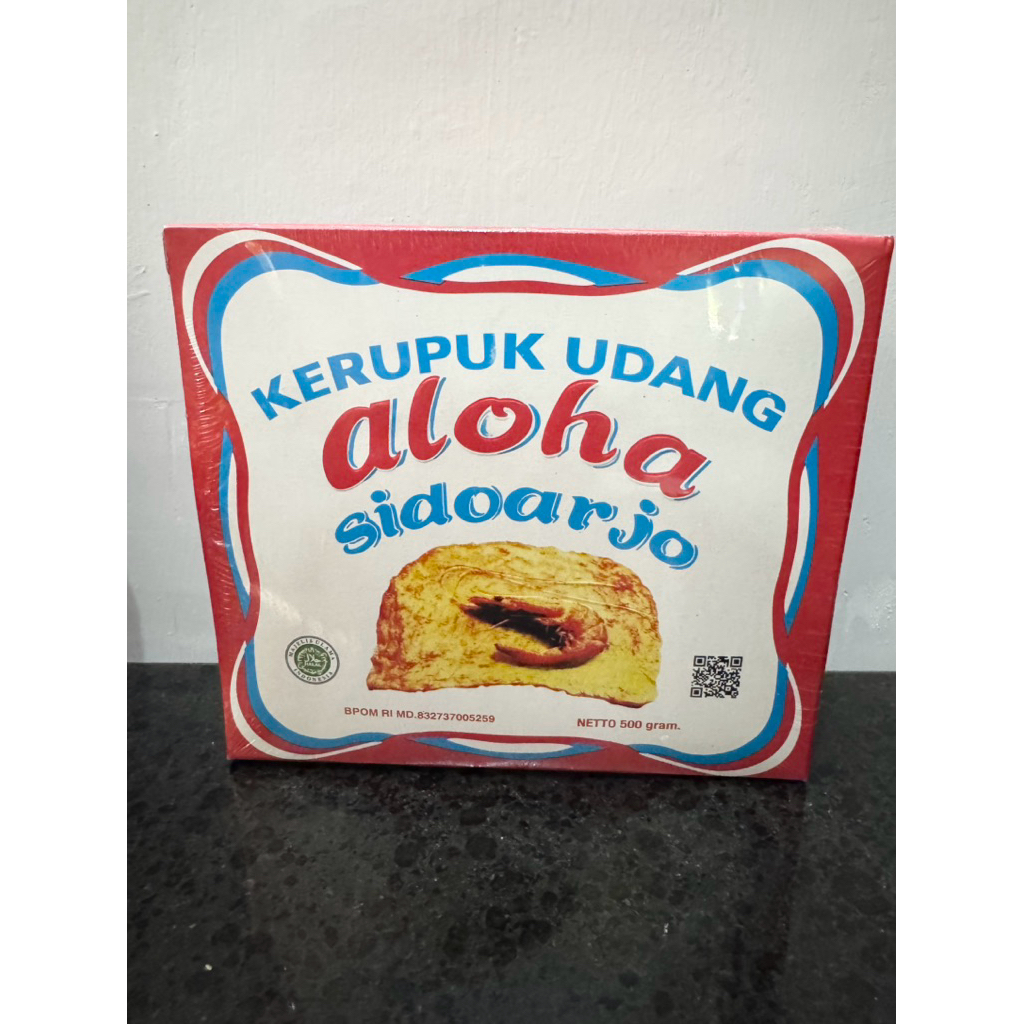 

Kerupuk Udang Mentah Aloha kualitas eksport 500gram