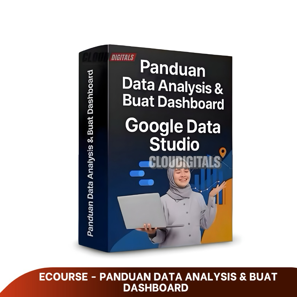DATA ANALISIS & BUAT DASHBOARD: Ecourse Data Studio Lengkap