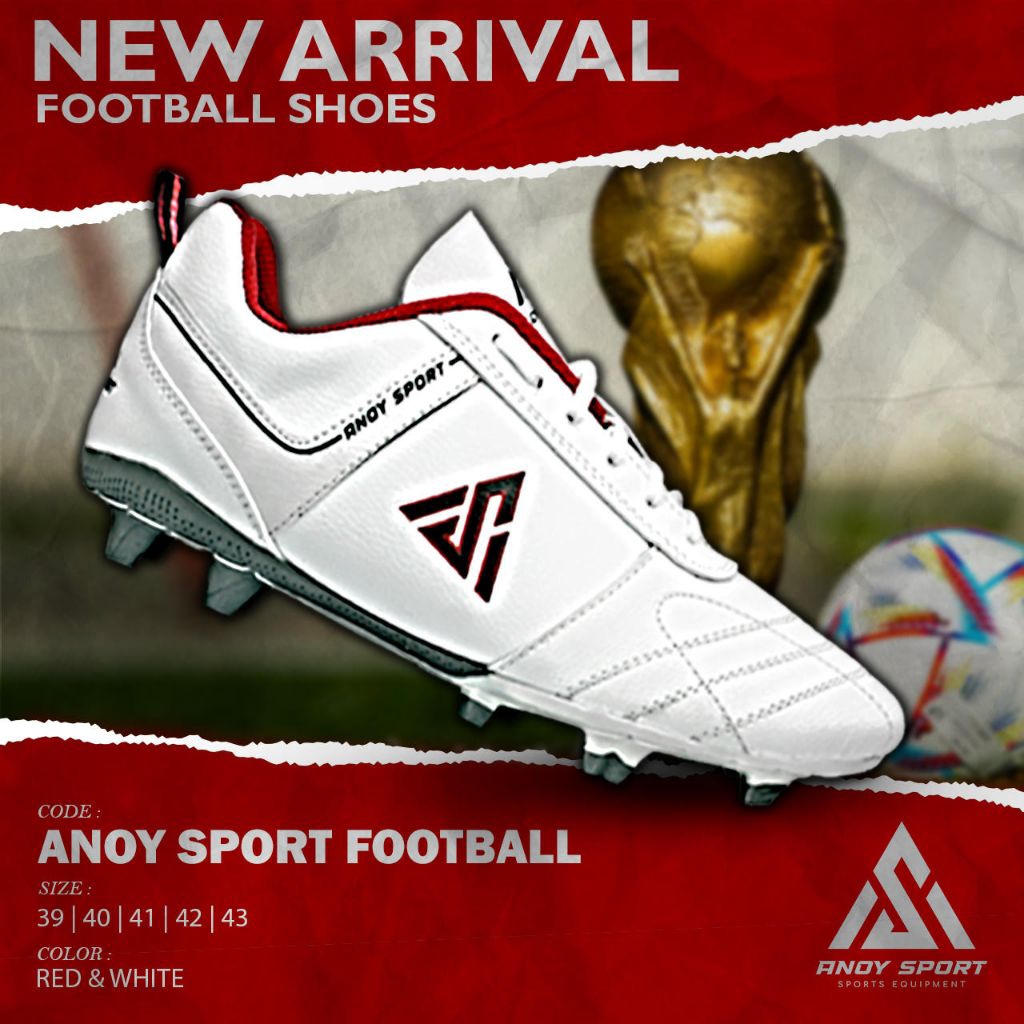 SEPATU BOLA WORKING SEPATU BULA LAPANGAN SEPATU SPUL ANOY FOOTBALL