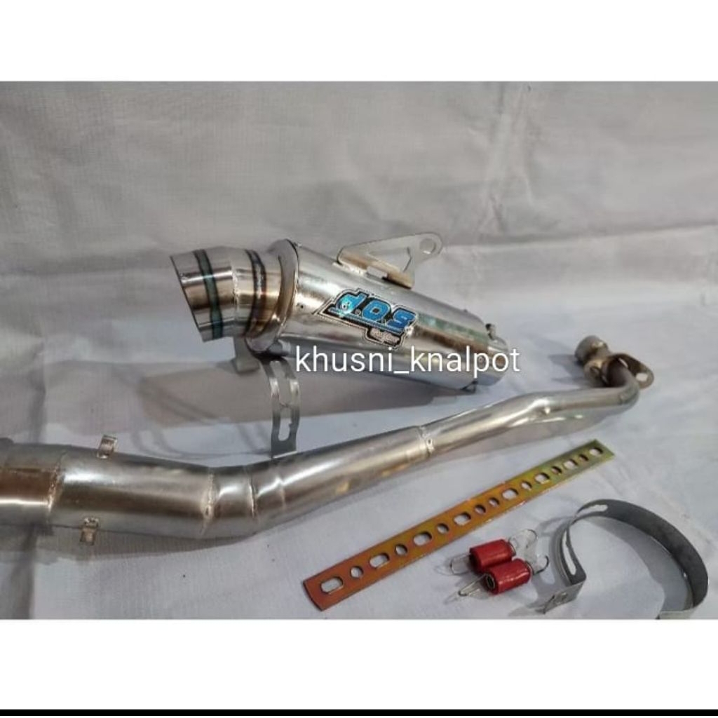 kenalpot dos bebek khusus kalangan bebek contoh Supra x  Vega Jupiter  kharisma  dll