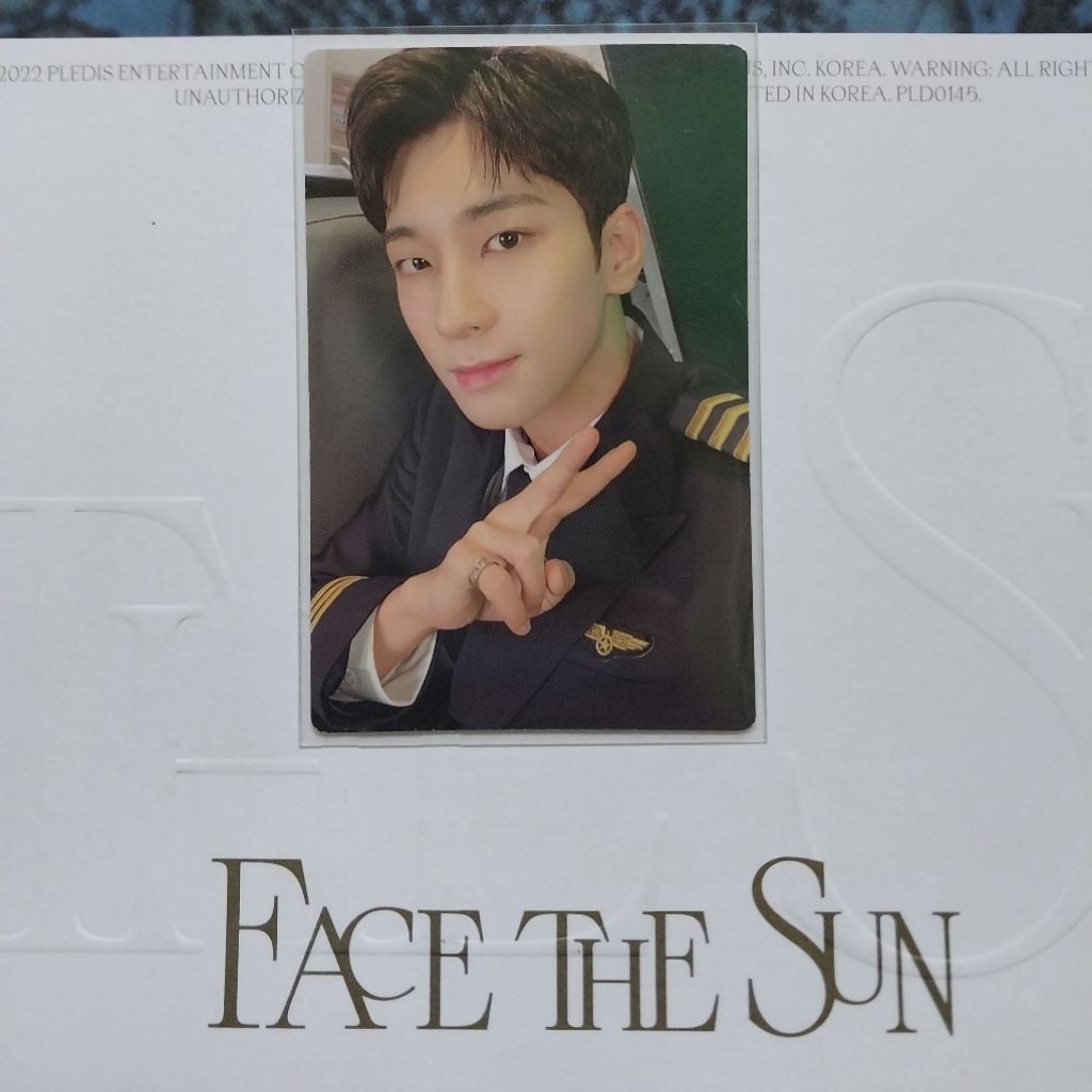 wonwoo pilot wonpil pc only memkit membership kit 5th photocard seventeen