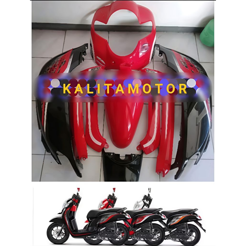 Cover body Scoopy esp 2019 scoopy led 2020 sporty