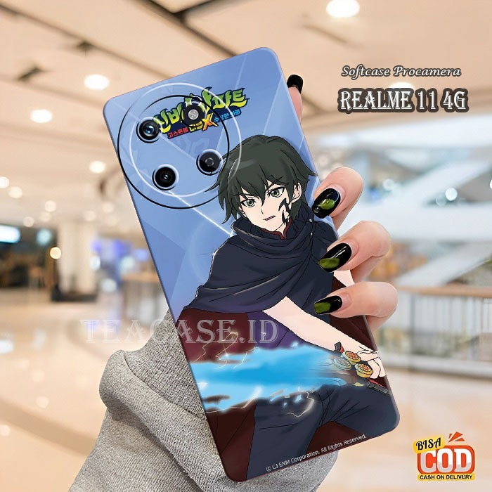 Silikon Hp Realme 11 4G - Realme 12 Plus - Realme 13 - Realme 12 - Cassing Procamera Lentur - Fashio