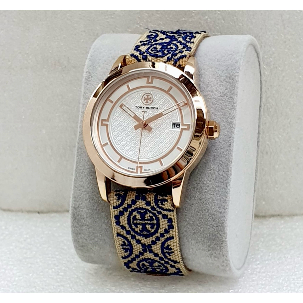 JAM TANGAN WANITA TORY BURCH 4217 PREMIUM AAA+ STRAP KULIT MEWAH