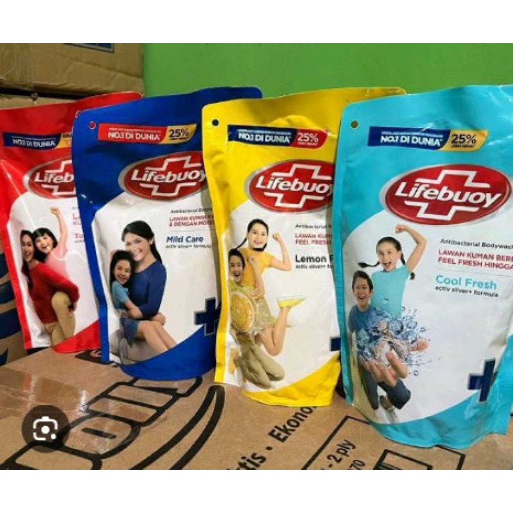 Lifebuoy sabun cair 400 ml / Lifebuoy refill sabun mandi cair