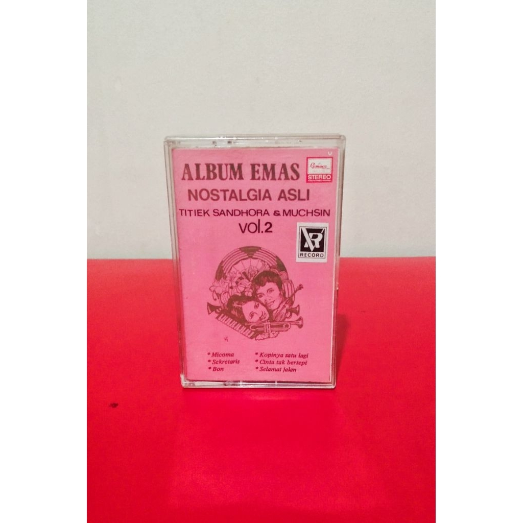 Kaset Pita Original Album Emas Nostalgia Asli TITIEK SANDORA & MUCHSIN Vol 2
