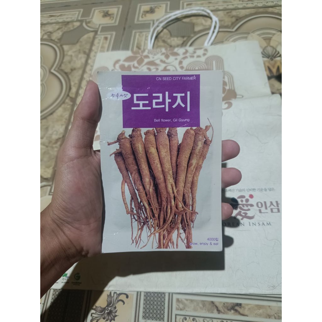 Benih Doraji Import Korea