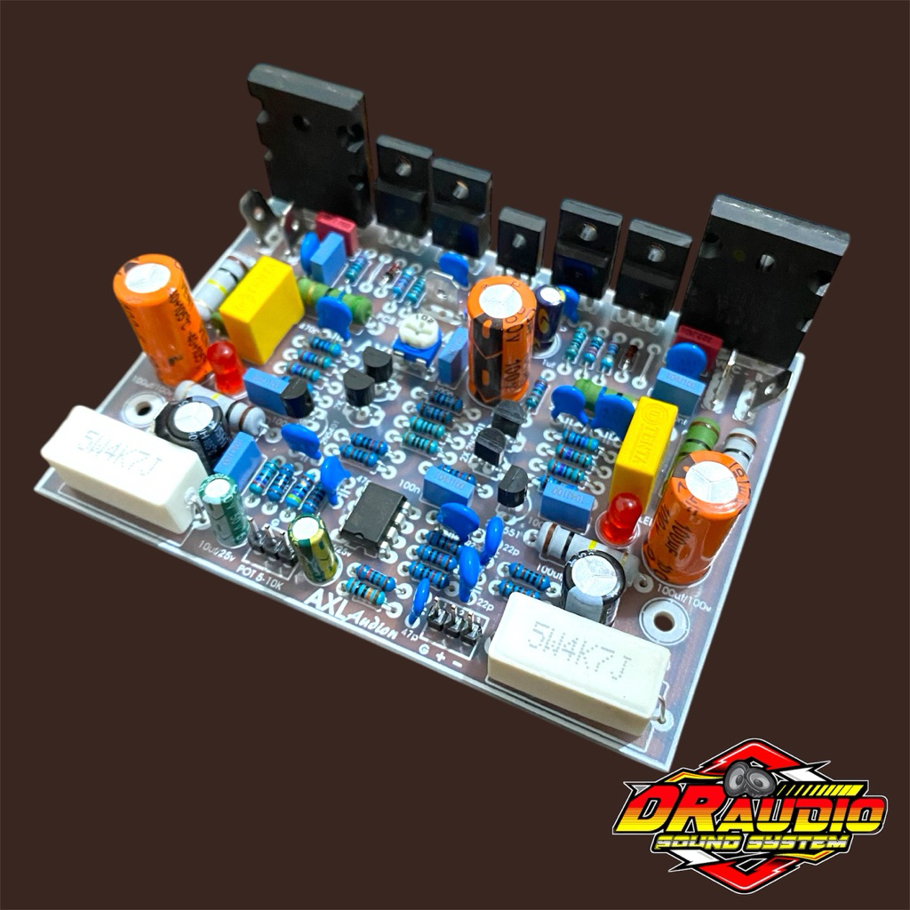 DRIVER AXL AUDION MODIF LAPANGAN  JOSS pcb fiber fr4