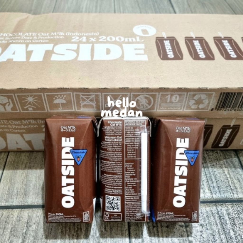 

OATSIDE Chocolate Oat Milk dengan Sedotan - 200ml