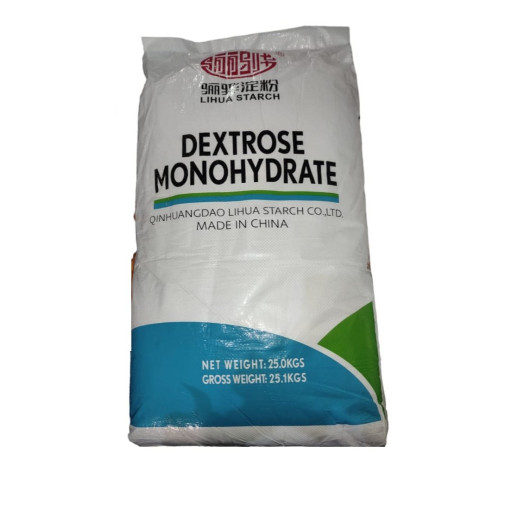 DEXTROSE MONOHYDRATE ex. CHINA. WHITE DEXTROSE. FOOD GRADE. || 1 kg