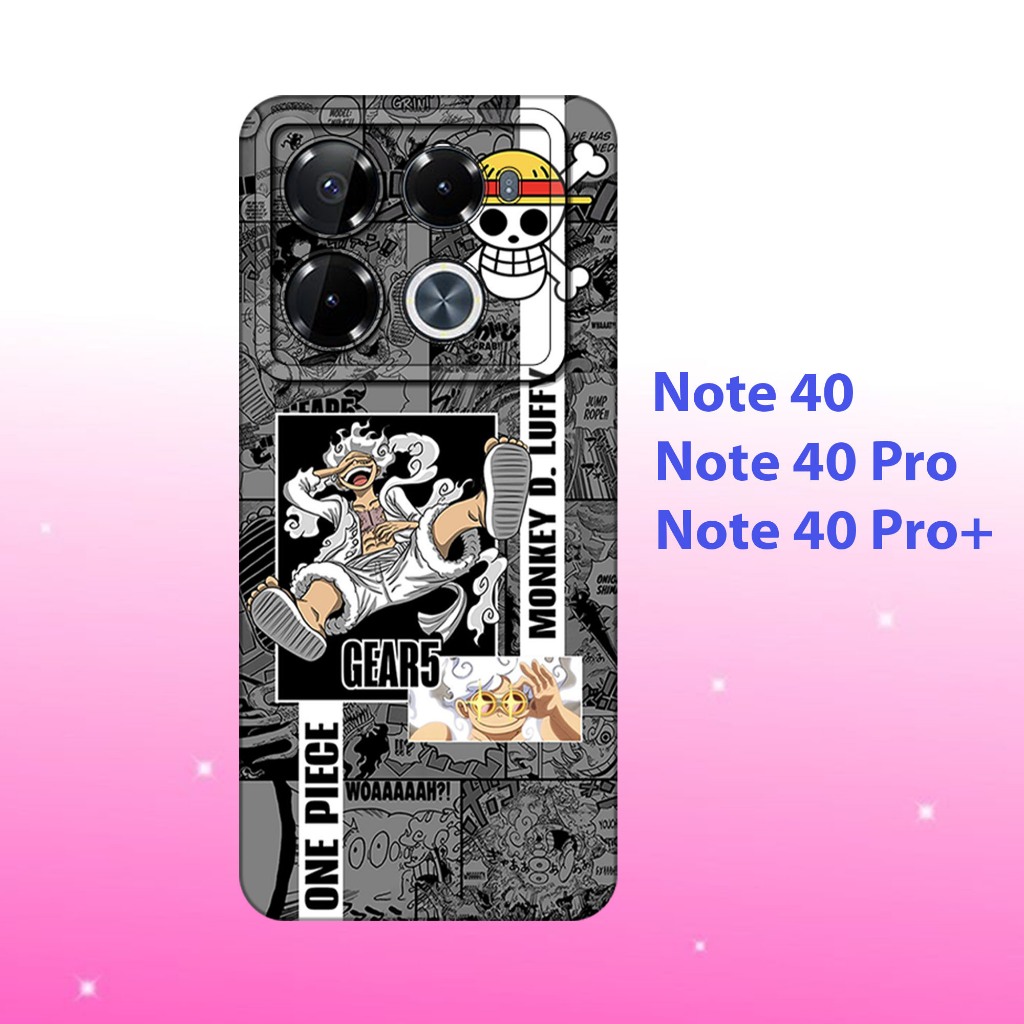 Softcase infinix Note 40 ,infinix Note 40S ,infinix Note 40 Pro ,infinix Note 40 Pro Plus -casing Hp