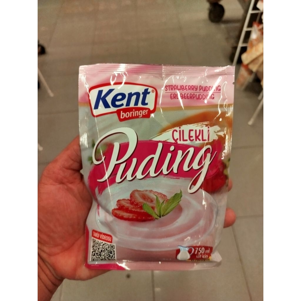 

KENT BORINGER PUDING STRAWBERY83 GRAM/PCS