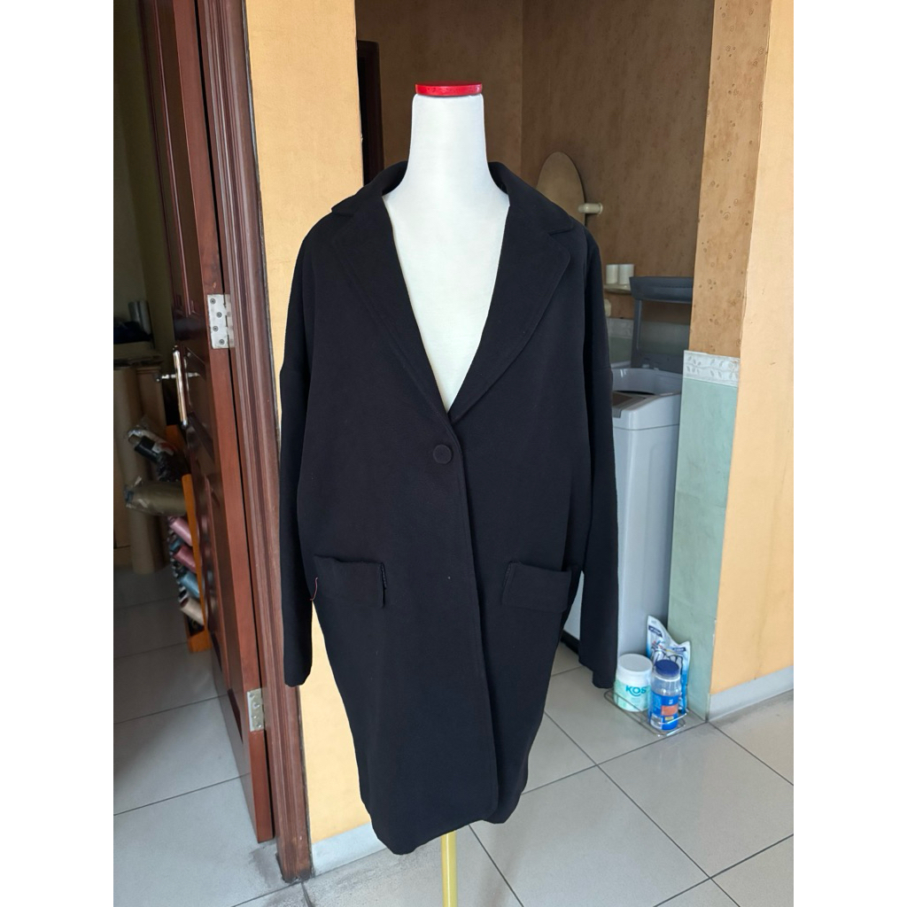 [Preloved] Mantel Jas Panjang Pria Wanita Coat