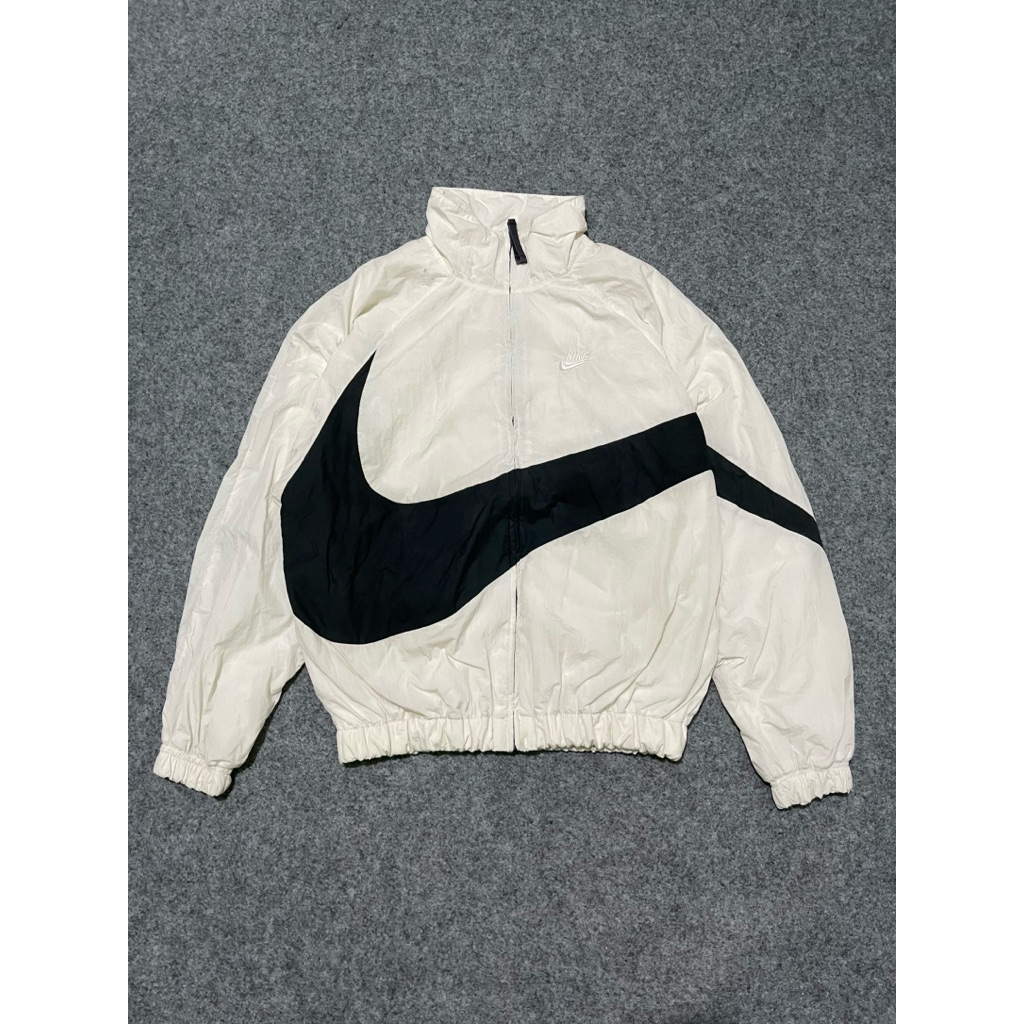 Jaket windbreaker Nike big swoosh