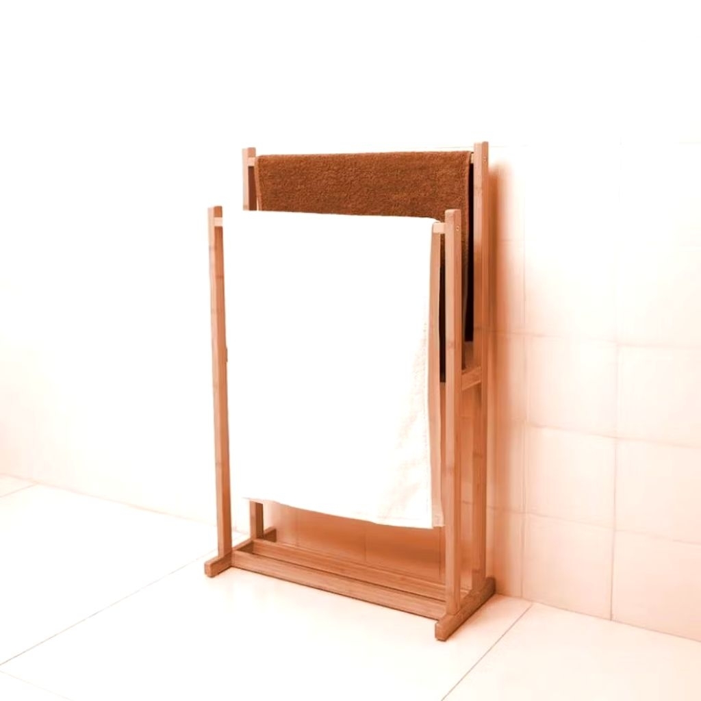 Stand Gantungan Rak Mukena Dan Sajadah Hijab - Rak Handuk - Rak Serbaguna