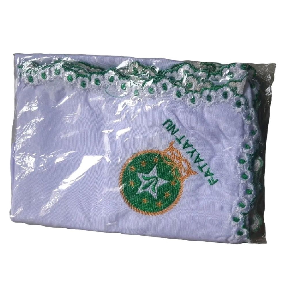 jilbab fatayat bordir logo fatayat NU kerudung segi empat fatayat NU