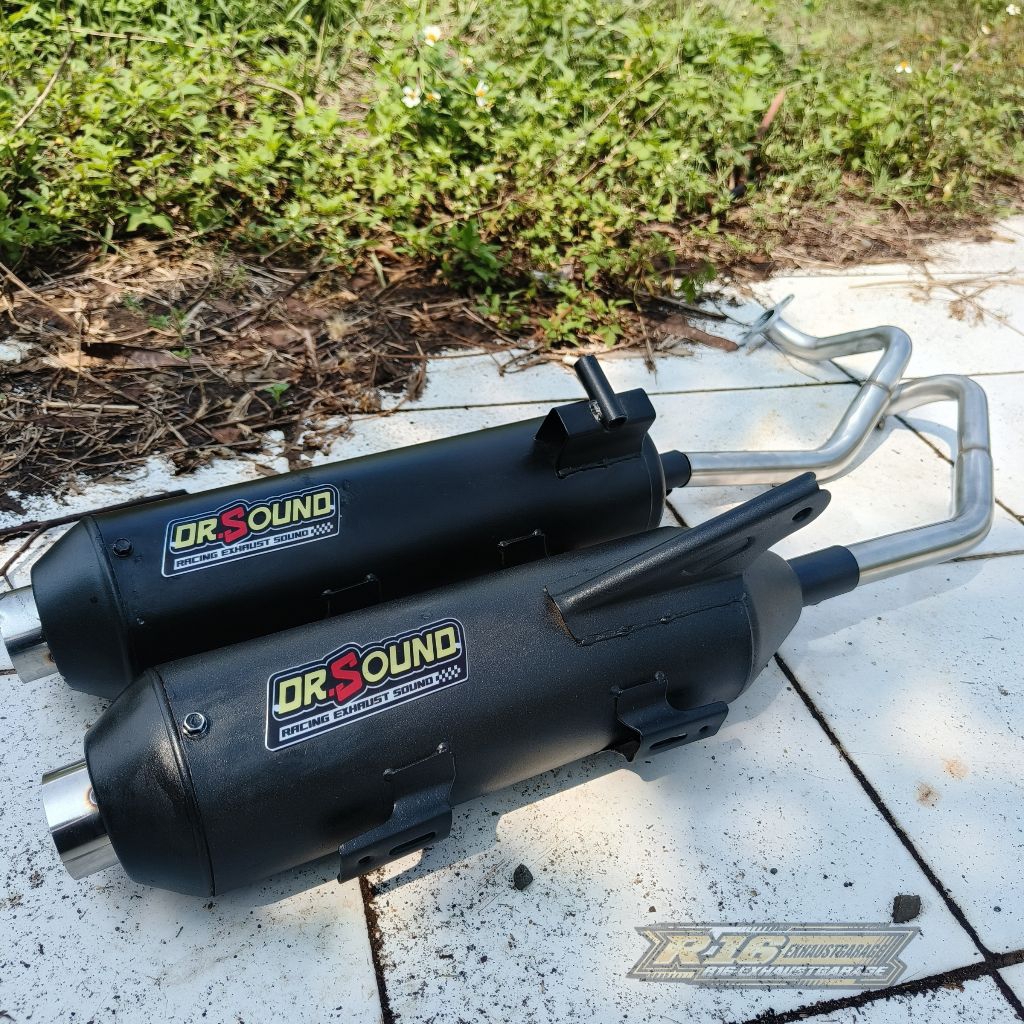 knalpot standar racing Dr.sound PNP All matic  beat,Vario,n-max,PCX, Stylo,Mio,ADV 150, Dll
