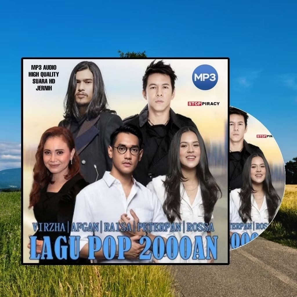 KASET MP3 AUDIO MOBIL LAGU POP 2000AN - CD MP3 MUSIK POP INDONESIA HITS TERBAIK - KASET MP3 ORIGINAL