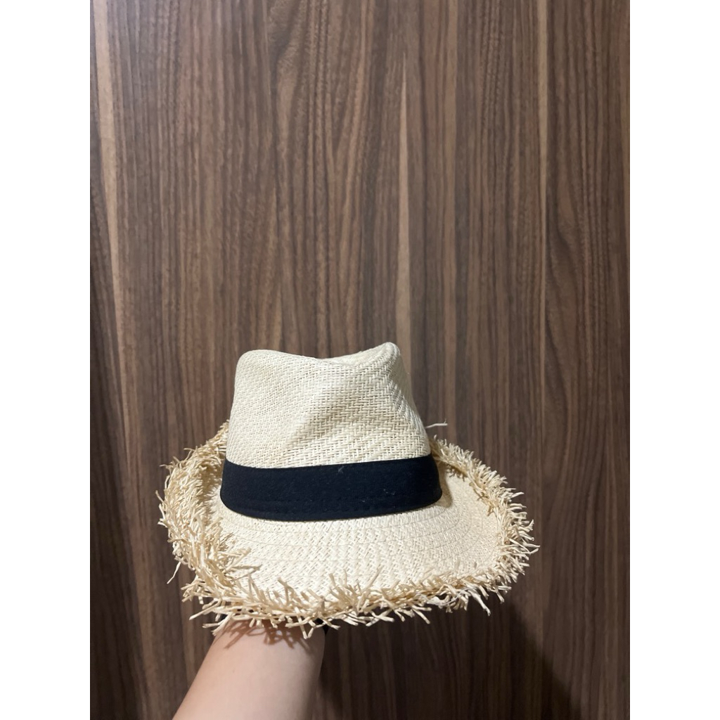 Preloved Fedora Anyam Pria / Wanita