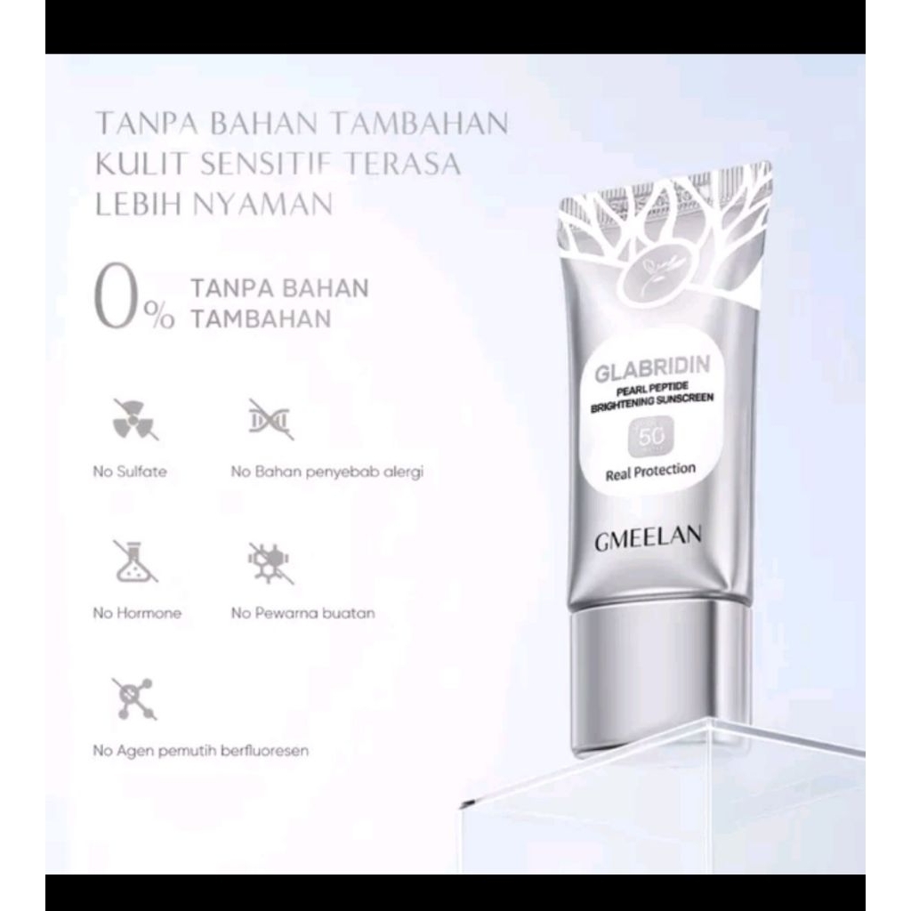 GMEELAN brightening sunscreen SPF 50+ PA++++ 30 gr
