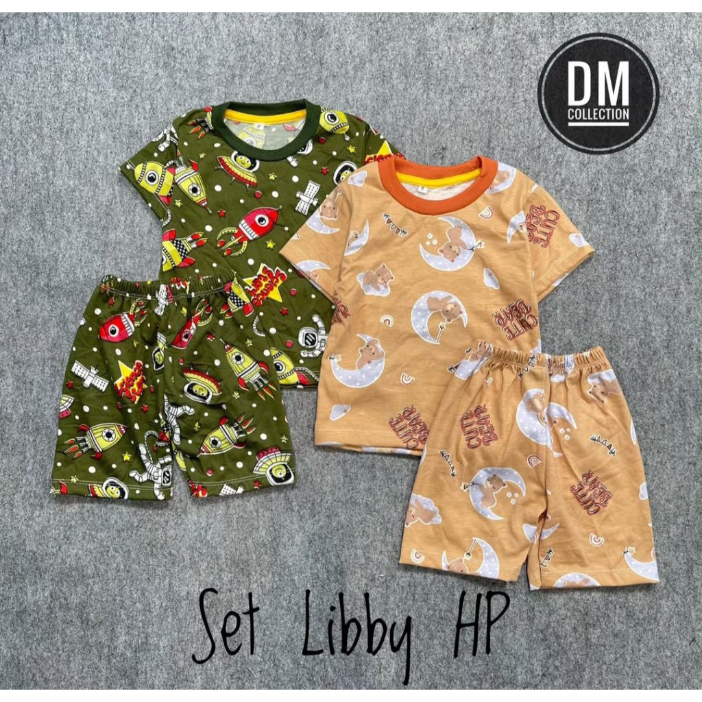 SETELAN ANAK PEREMPUAN & LAKI LAKI | SETELAN ANAK UNISEX | SETELAN LIBBY