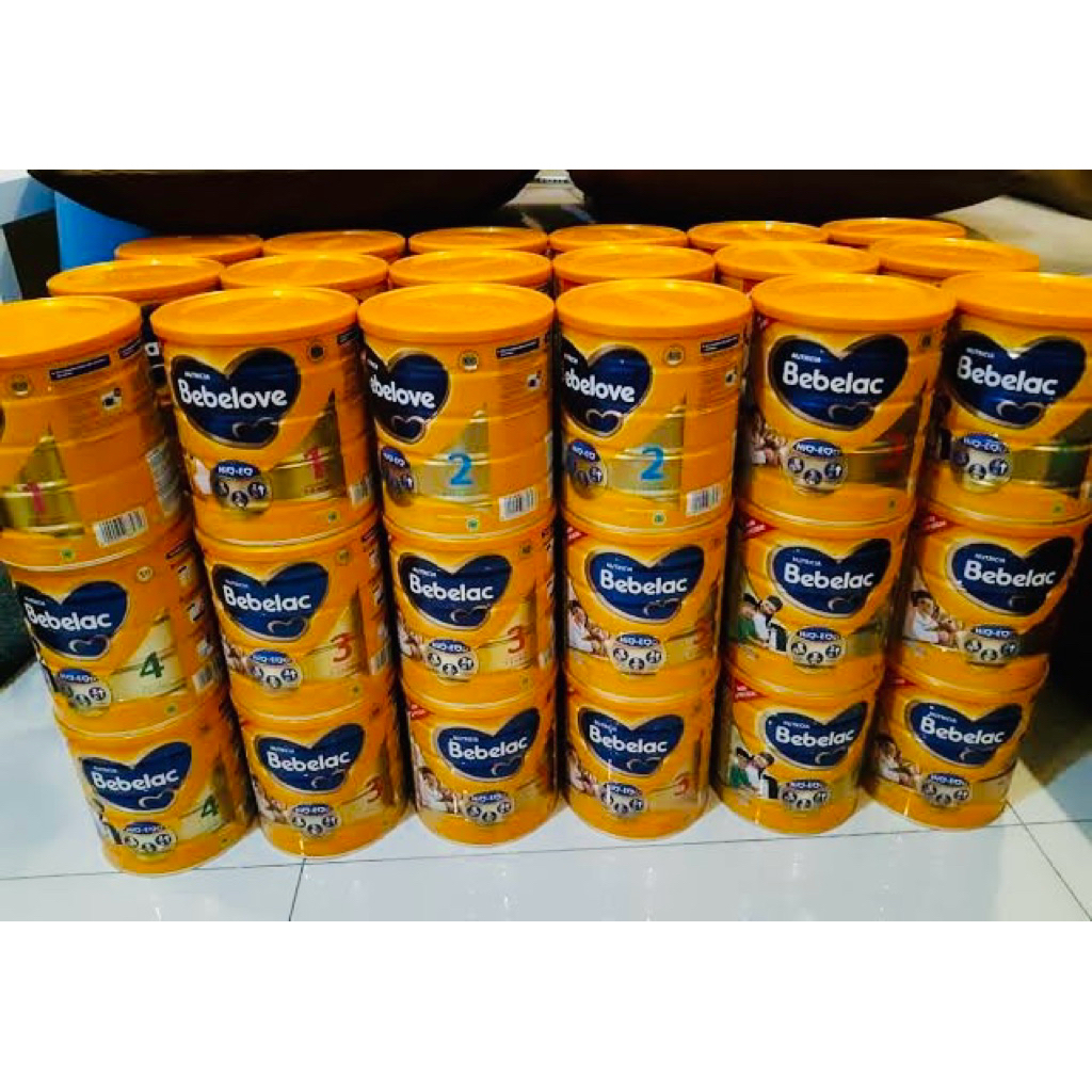 Kaleng susu bekas bebelove 800gr