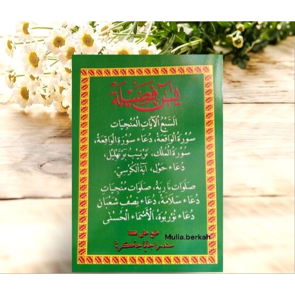 yasin fadilah non terjemah hvs / al qur'an non terjemah