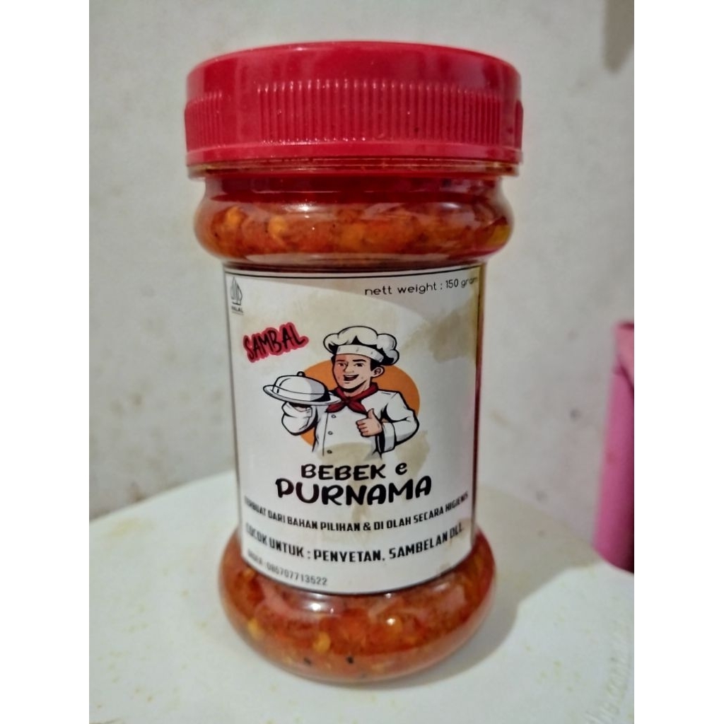 

SAMBAL PENYET 150 GRAM