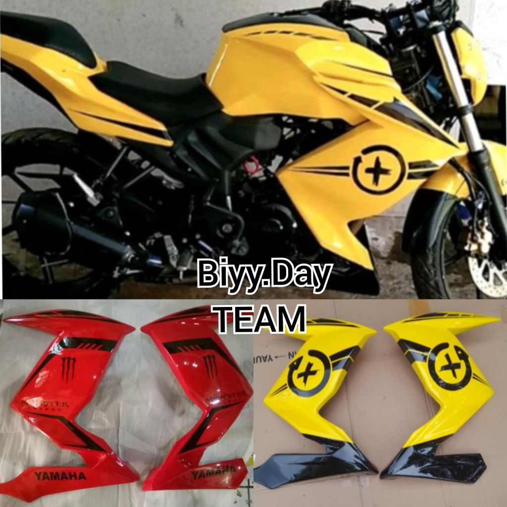 Half Fairing Sayap Yamaha Byson Karbu Model NINJA Z250