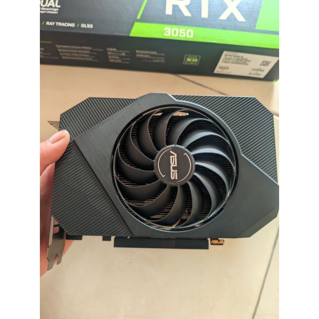 VGA CARD ASUS PHOENIX NVIDIA RTX 3050 8GB DDR6