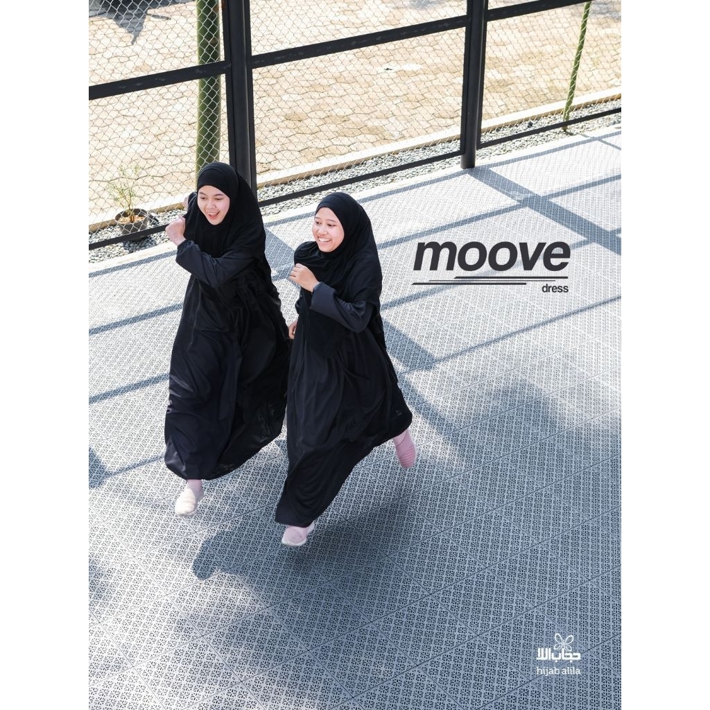 Set Moove Gamis Olahraga Hijab Alila