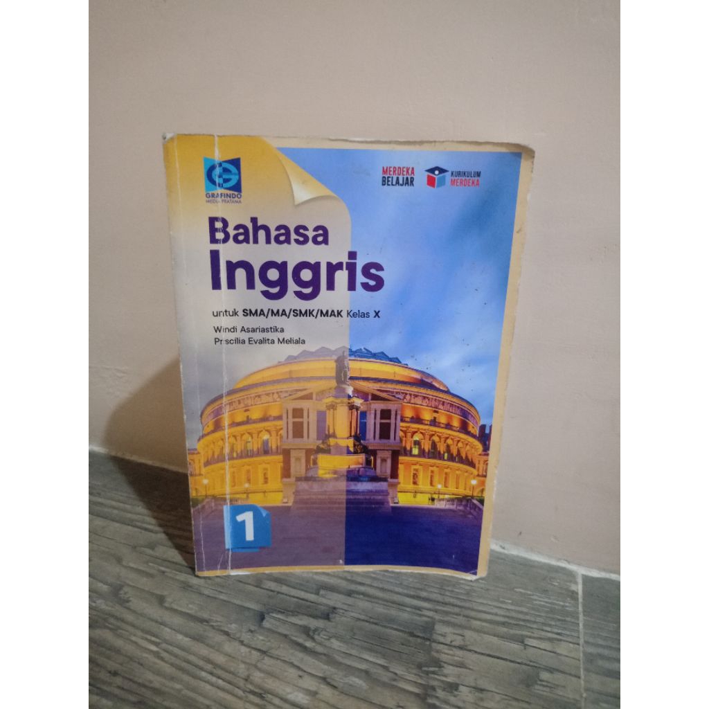 BUKU BAHASA INGGRIS SMA/MA KELAS 10 DAN 11 BUMI AKSARA DAN GRAFINDO (BEKAS)
