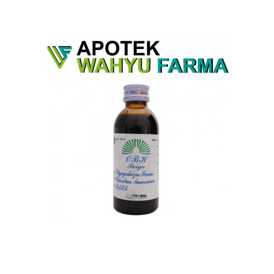 OBH Surya Itrasal 100 Ml - Obat Batuk Hitam Aman Anak Dewasa