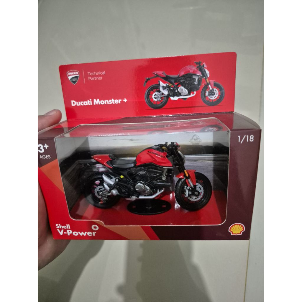 DieCast Shell Ducati Monster +
