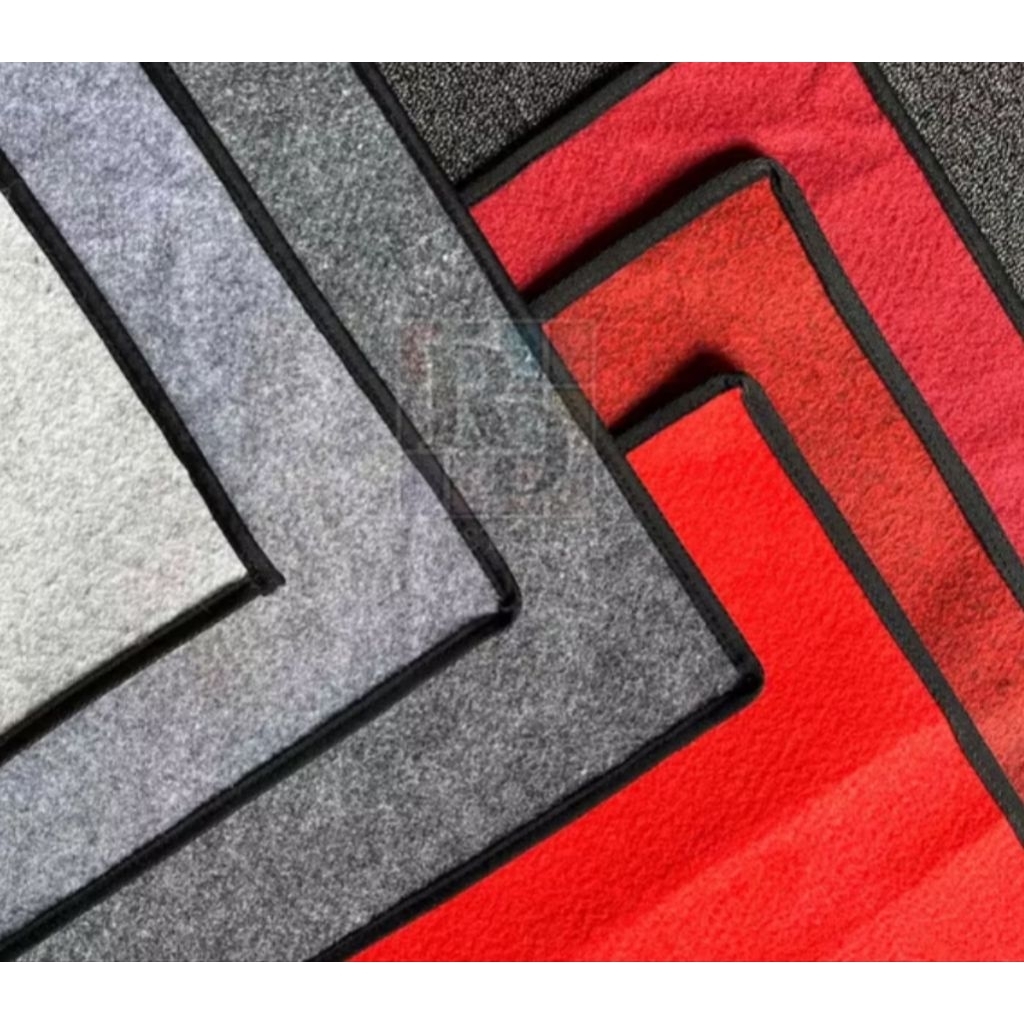 karpet lantai bludru meteran NEW/baru uk 2mx4m  full list plisir jahit pinggir