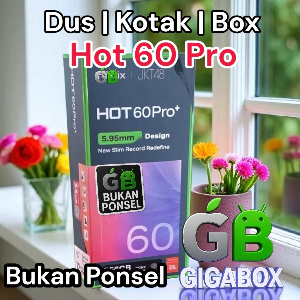 

Dus | Kardus | Box Kemasan infx Hot 60 Pro Plus – (Dus Only) untuk Pajangan Dekoratif