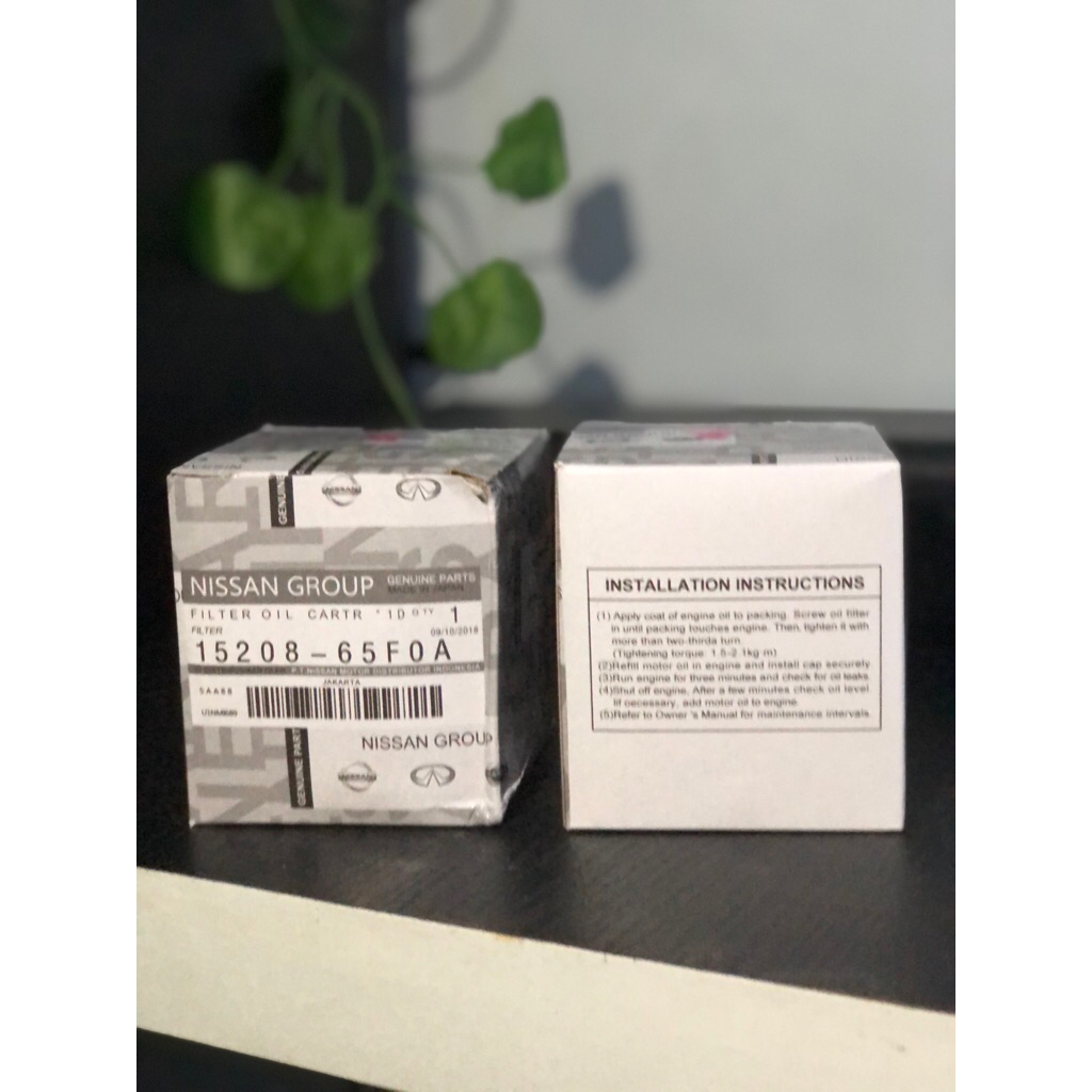 Filter oli Nissan Livina ORIGINAL