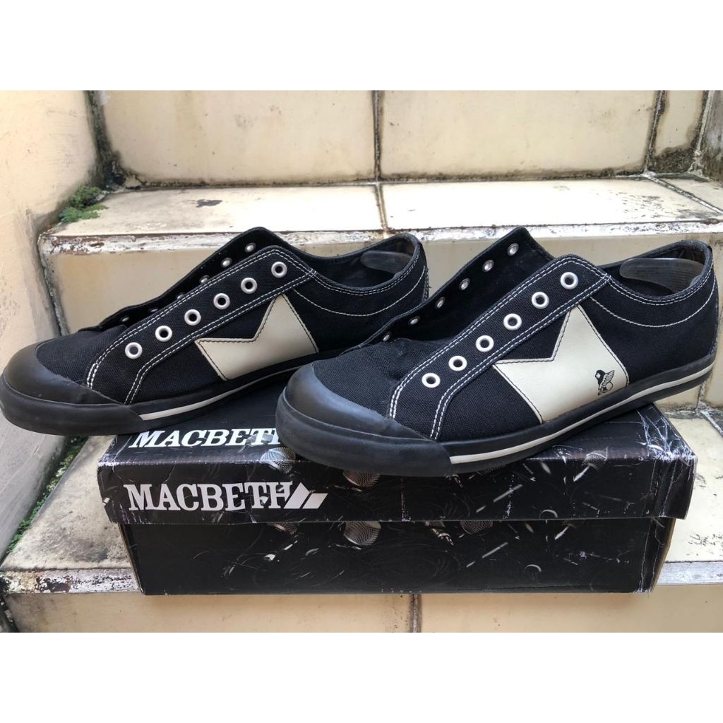 Macbeth Eliot Classic Black Cement Likenew (size 44,5)