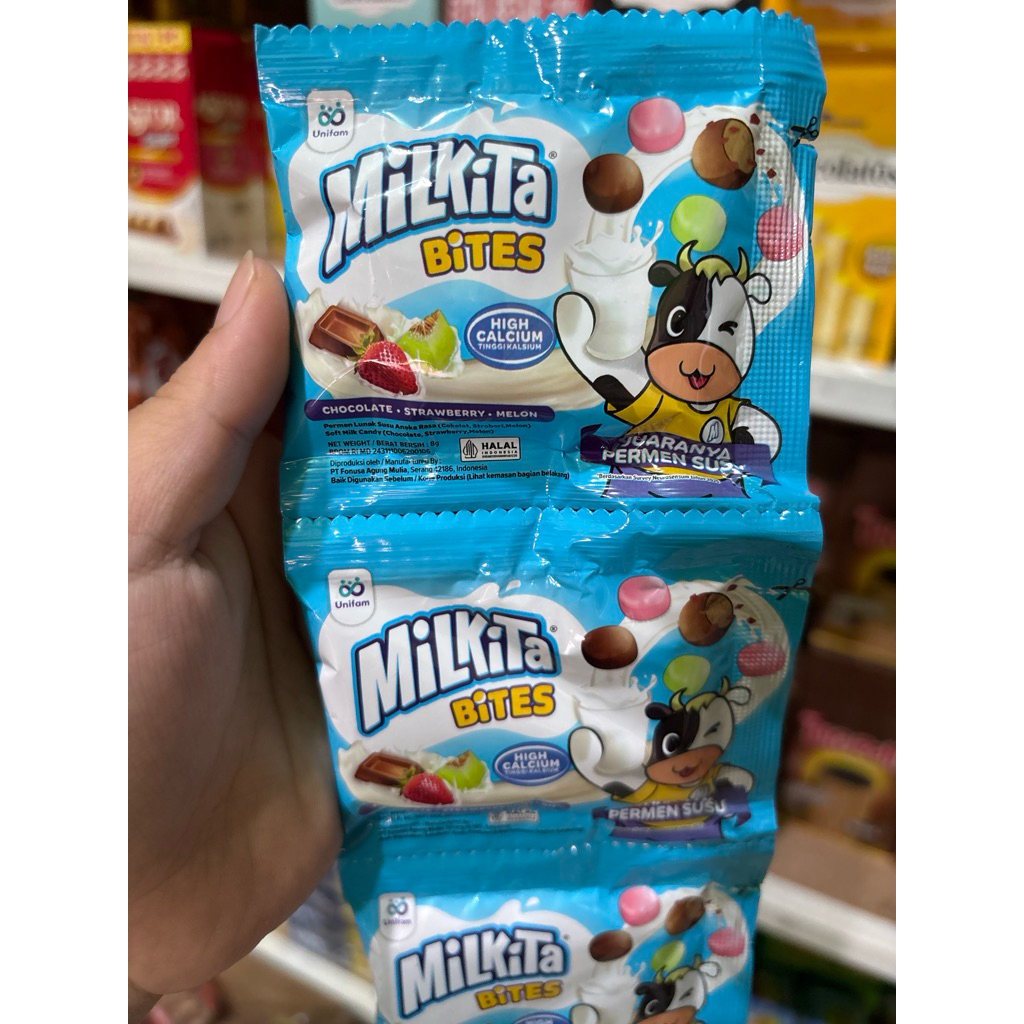 permen milkita bites isi 1 renceng isi 10bks (grosir)