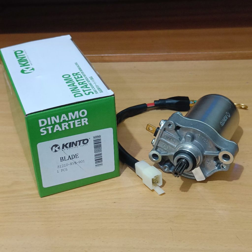 Dinamo Starter + Kabel Honda Blade Revo Absolute Revo FI Original KINTO
