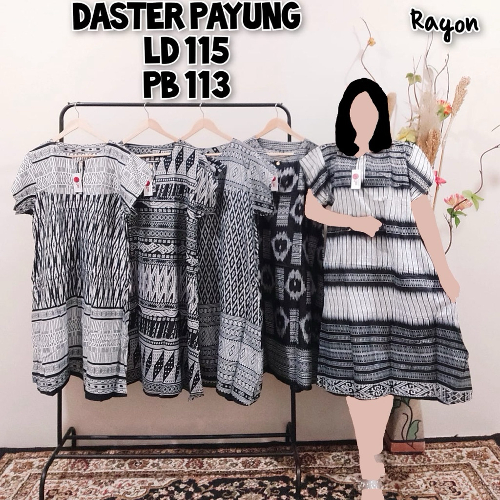 GERAI AL-MECCA | Daster Payung GM Tex